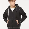 s KP8017 - EXTRA HEAVY FULL ZIP HOODED JACKET<King Fashion New