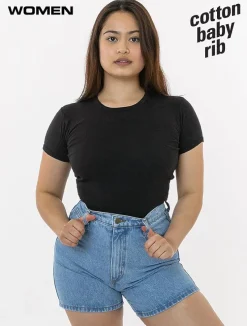 43005 - Original Baby Rib Tee<Los Angeles Apparel Outlet