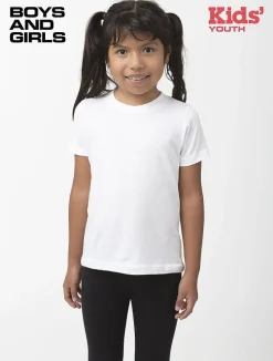 22001 - Youth Fine Jersey Tee<Los Angeles Apparel Outlet