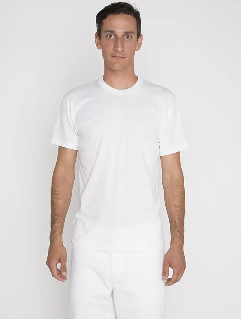 ff01 - Poly-Cotton Crew Neck Tee<Los Angeles Apparel Hot