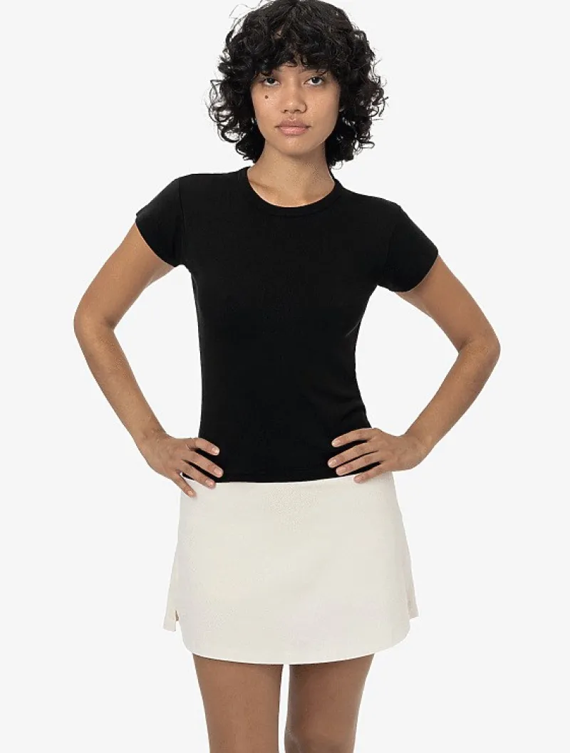 43021gd - GD Cap Sleeve Baby Tee<Los Angeles Apparel Clearance