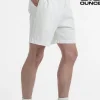 1241gd - Mid-Length Heavy Jersey Shorts<Los Angeles Apparel Hot