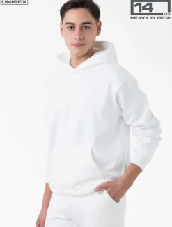 hf09 - Heavy Fleece Pull-Over Hoodie<Los Angeles Apparel Outlet