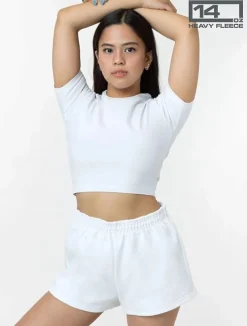 hf314 - Heavy Fleece Short Shorts<Los Angeles Apparel New