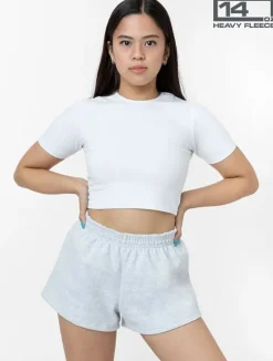 hf314 - Heavy Fleece Short Shorts<Los Angeles Apparel New