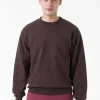 hf07gd - L/S Heavy Fleece PO Crew 14 Oz<Los Angeles Apparel Outlet