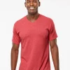 3543 - Deluxe Blend V-Neck T-Shirt<M&O Sale