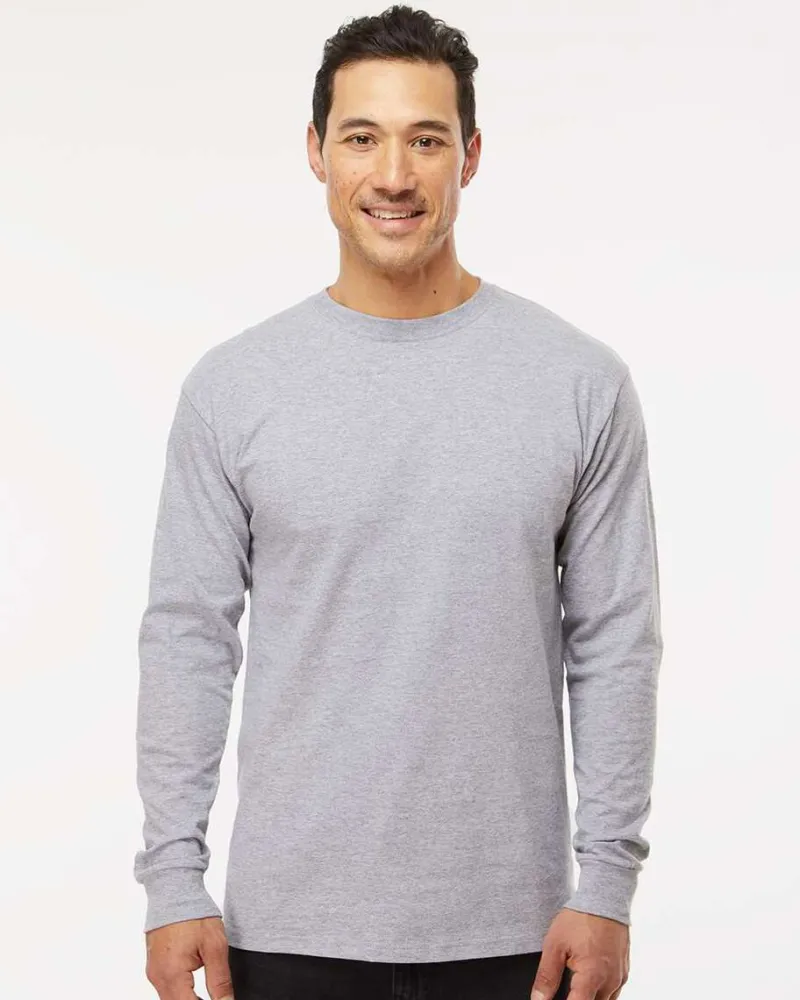 4820 - Gold Soft Touch Long Sleeve T-Shirt<M&O Clearance