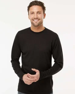 3520 - Poly-Blend Long Sleeve T-Shirt<M&O Best