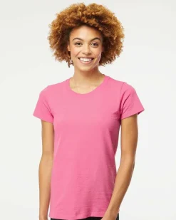 4810 - Women's Gold Soft Touch T-Shirt<M&O Hot