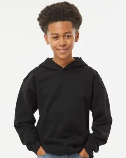 3322 - Youth Fleece Pullover Hoodie<M&O Fashion