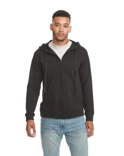 9601 - Adult French Terry Zip Hoody<Next Level Hot