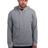 9304 - Adult Sueded French Terry Pullover Sweatshirt<Next Level Hot