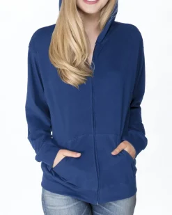 6491 - Adult Sueded Full-Zip Hoody<Next Level New