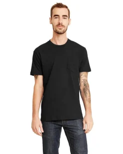 3605 - Combed Cotton Comfort Crew Tee with Pocket<Next Level New