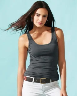 3533 - Comfy Stretch Ladies' Jersey Tank Top<Next Level Hot