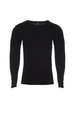 8101 - Men's Black Long Sleeve Thermal Shirt<Next Level Hot