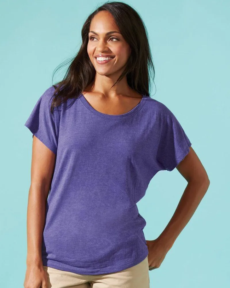 6760 - Versatile Triblend Dolman Tee for Women<Next Level Outlet
