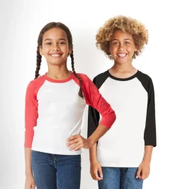 3352 - Youth CVC 3/4 Raglan T-shirt<Next Level Discount