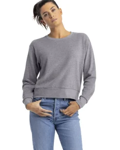 9084 - Ladies Laguna Sueded Sweatshirt<Next Level Apparel Hot