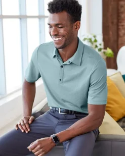 NE102 - Men's Replay Recycled Polo<North End Discount