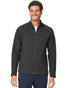 NE727 - Men's Spirit Textured Full-Zip<North End Fashion