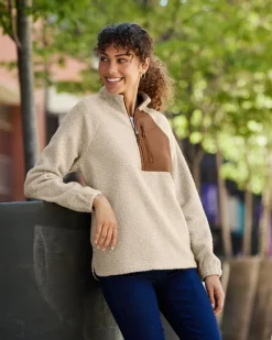 NE713W - Ladies Aura Sweater Fleece Quarter-Zip<North End Sale