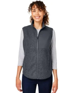 NE714W - Ladies Aura Sweater Fleece Vest<North End New