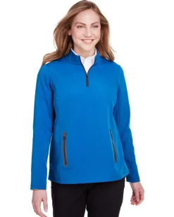 NE401W - Ladies Quest Stretch Quarter-Zip<North End Online
