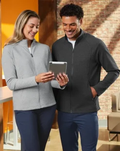 NE727W - Ladies Spirit Textured Full-Zip<North End Hot