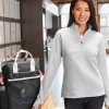 NE725W - Ladies Spirit Textured Quarter-Zip<North End Sale