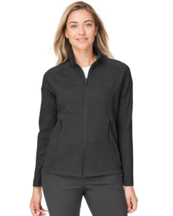 NE727W - Ladies Spirit Textured Full-Zip<North End Hot