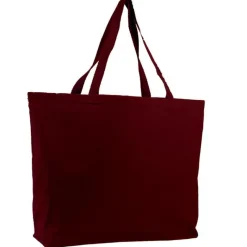Q600 - Canvas Jumbo Tote Bag<Q-Tees New