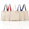 Q4400 - Promotional Tote with Bottom Gusset and Colored Handles<Q-Tees Best