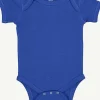 r4400 - Infant Rib Lap Neck Bodysuit<Rabbit Skins New