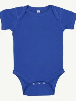 r4400 - Infant Rib Lap Neck Bodysuit<Rabbit Skins New