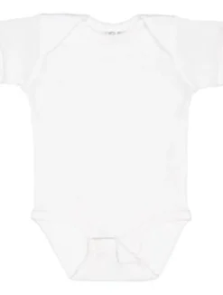 r4400 - Infant Rib Lap Neck Bodysuit<Rabbit Skins New