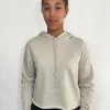 Apparel KS502 - Ultra Soft Hooded Crop Top<Radsow Clearance