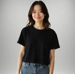 CA6687 - Stylish Cropped Loose-Fit Women's Short-Sleeve Tee<Roly Best