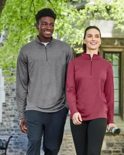 TT31H - Men's Zone Sonic Heather Performance Quarter-Zip<Team 365 Fashion