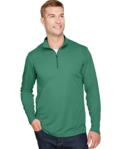 TT31H - Men's Zone Sonic Heather Performance Quarter-Zip<Team 365 Fashion