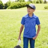 TT51HY - Youth Zone Sonic Heather Performance Polo<Team 365 Best