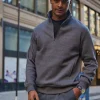 320Q - Unisex Ultimate Fleece Quarter-Zip Sweatshirt<Threadfast Clearance