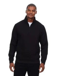 320Q - Unisex Ultimate Fleece Quarter-Zip Sweatshirt<Threadfast Clearance