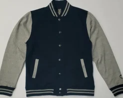 T2001 - Unisex Fleece Varsity Jacket<Timberlea Fashion