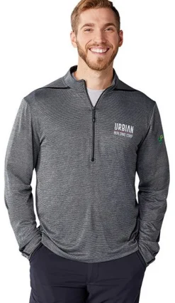 18306 - M-DEGE Eco Knit Half Zip<Trimark Clearance