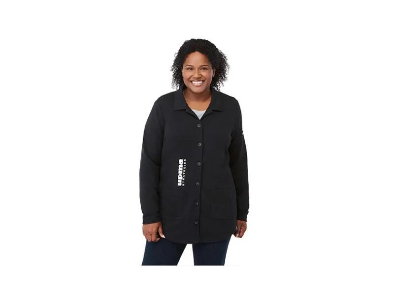 98158 - RIGI Eco Knit Button Cardi - W<Trimark Fashion