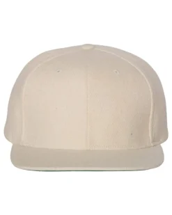 6689 - Melton Wool Blend Snapback Cap<YP Classics Best