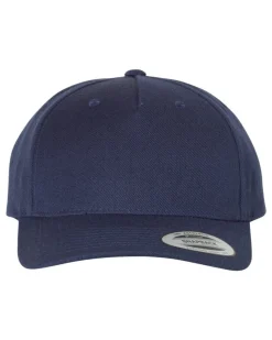 5789M - Premium Five-Panel Curved Visor Snapback Cap<YP Classics New